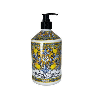 H&B Co. Italian DeRuta Fresco Lemon Verbena‎ Hand Soap 21.5 fl oz
